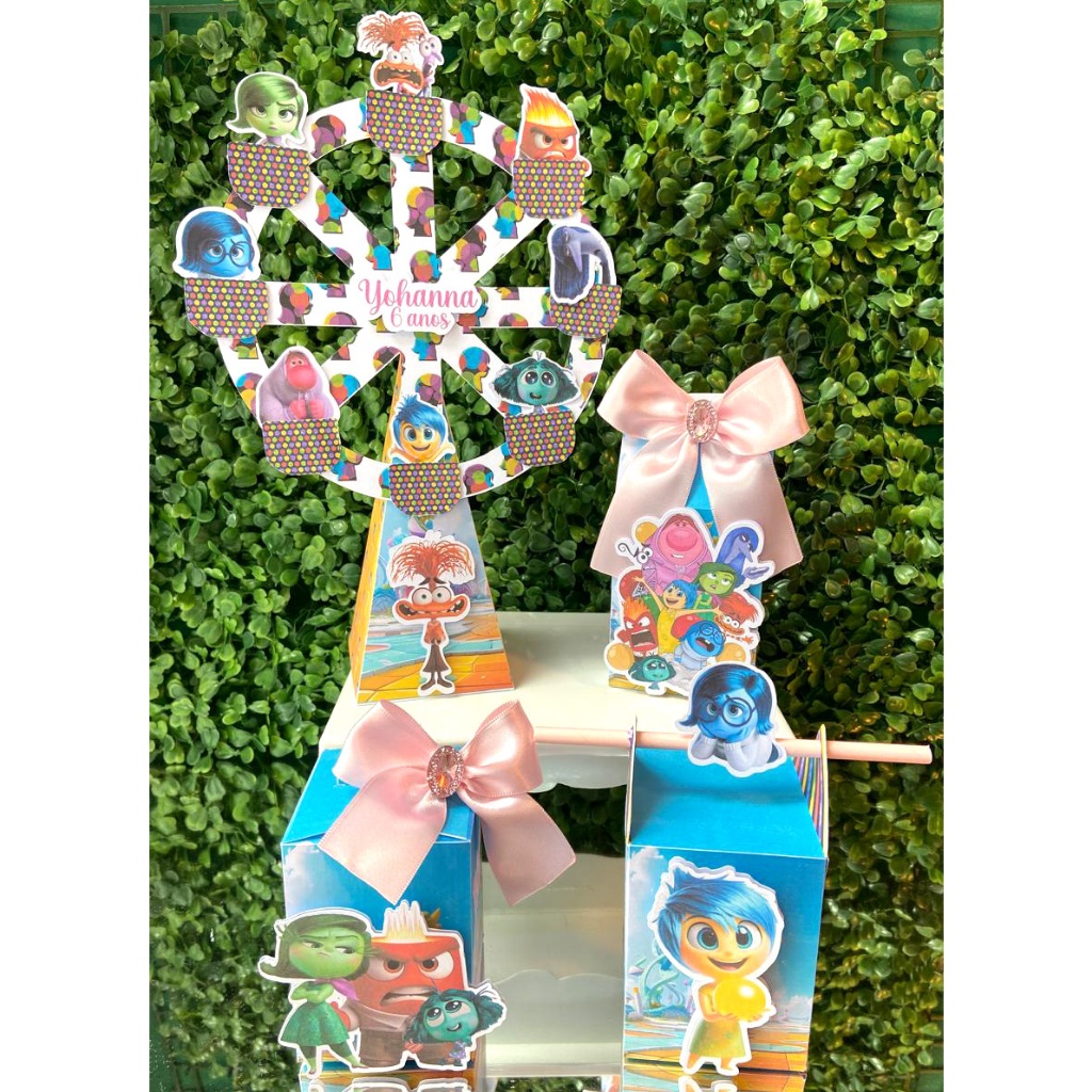 Kit festa/ Personalizado  tema Divertidamente 2/ divertidamente