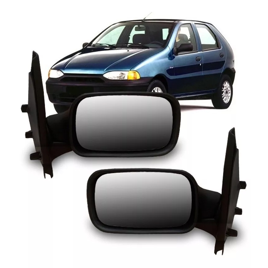 Espelho Retrovisor Fiat Palio 1996 1997 1998 1999 2000 S/controle