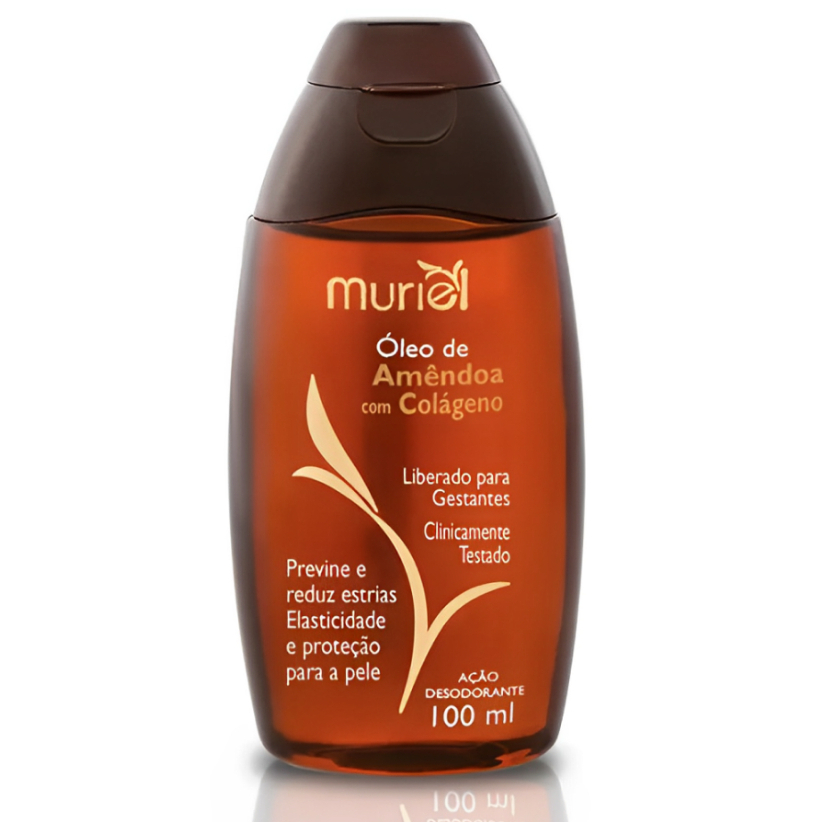 Óleo Corporal De Amêndoas 100ml - Muriel Liberado para Gestantes