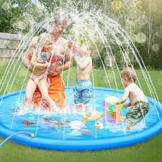 Splash Pad Sprinkler Esteira 170cm Piscina Inflável Infantil