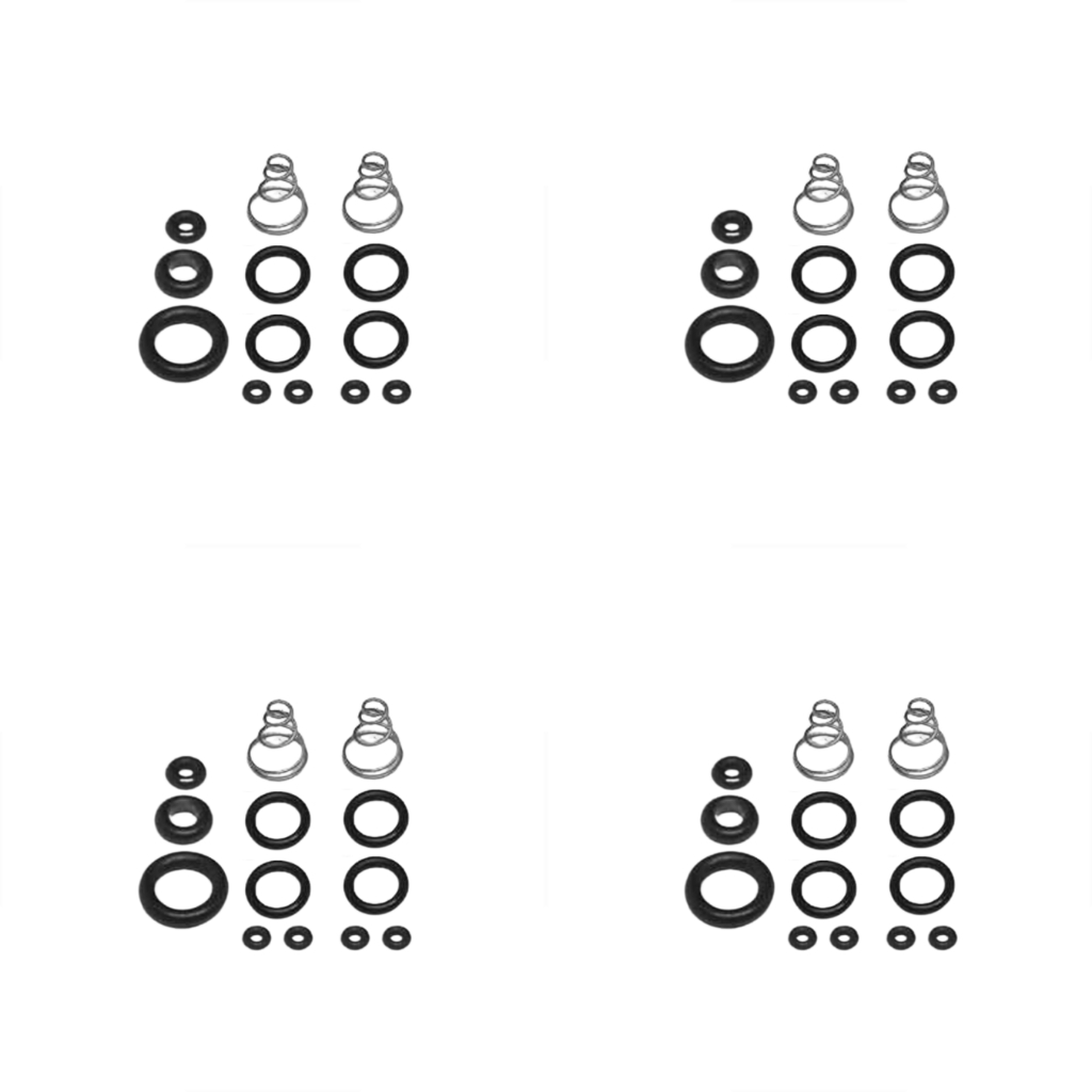 KIT COM 4 REPAROS DA SERINGA TRÍPLICE STD / CONT. GNATUS / SAEVO / DABI / D700