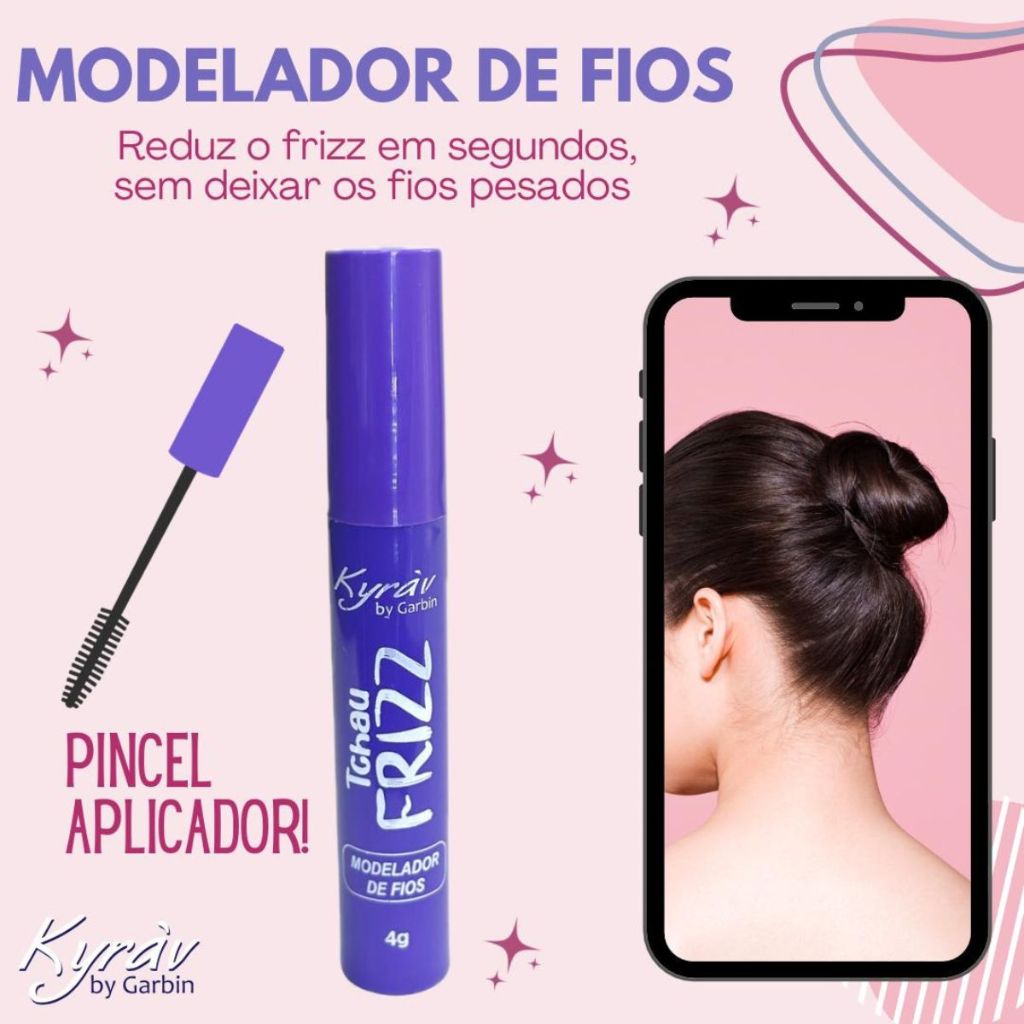 Kyrav Modelador de Fios Anti Frizz