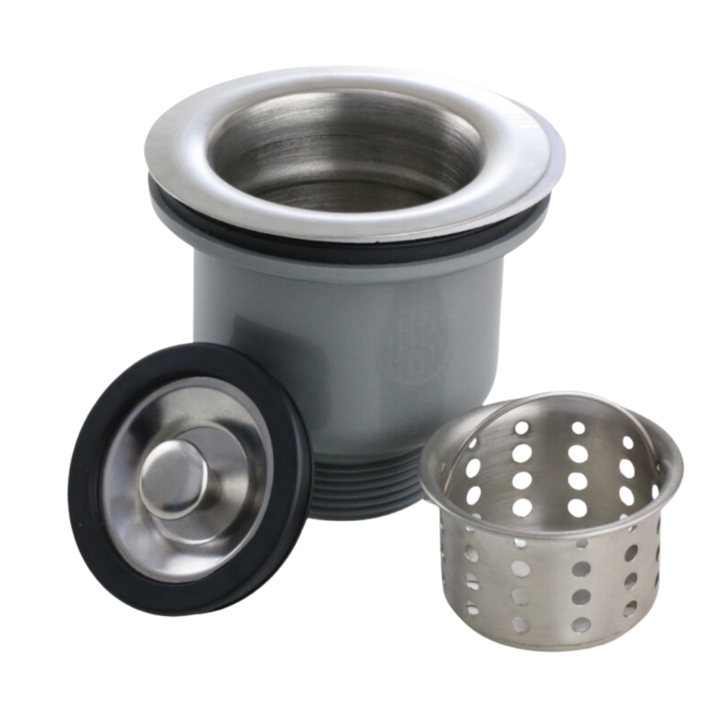 Válvula 3 1/2 Pia Cozinha Cesto Higiênico Ralo Pia Basket em Oferta na Shopee