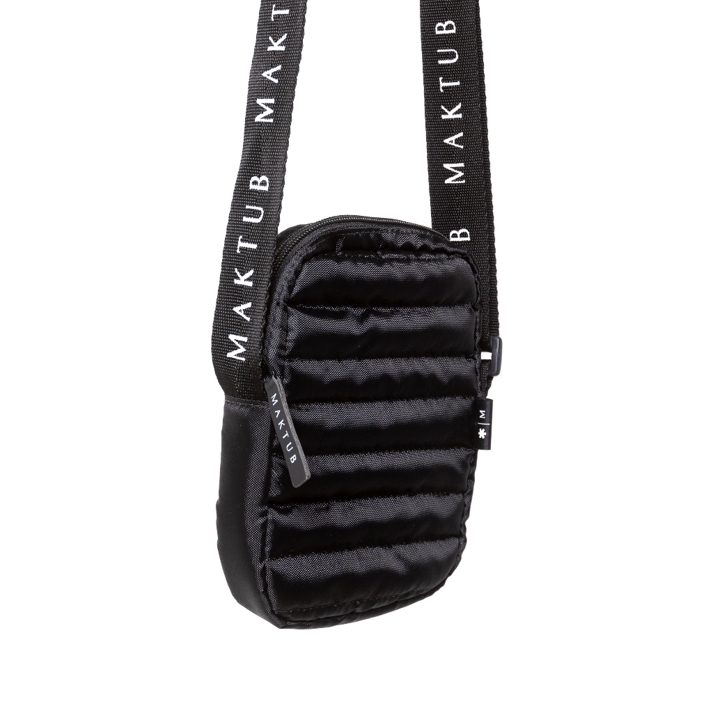Bolsa Bag Lateral Shoulder Pochete com ziper Unissex Alça regulável maktub