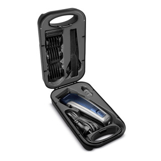 Cortador De Cabelo Mondial Cr-09m Titanium Power com Maleta 110v