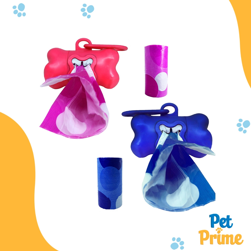 Cata Caca para Cachorro e Porta Rolos 40 Saquinhos Savana Pet em Oferta na Shopee