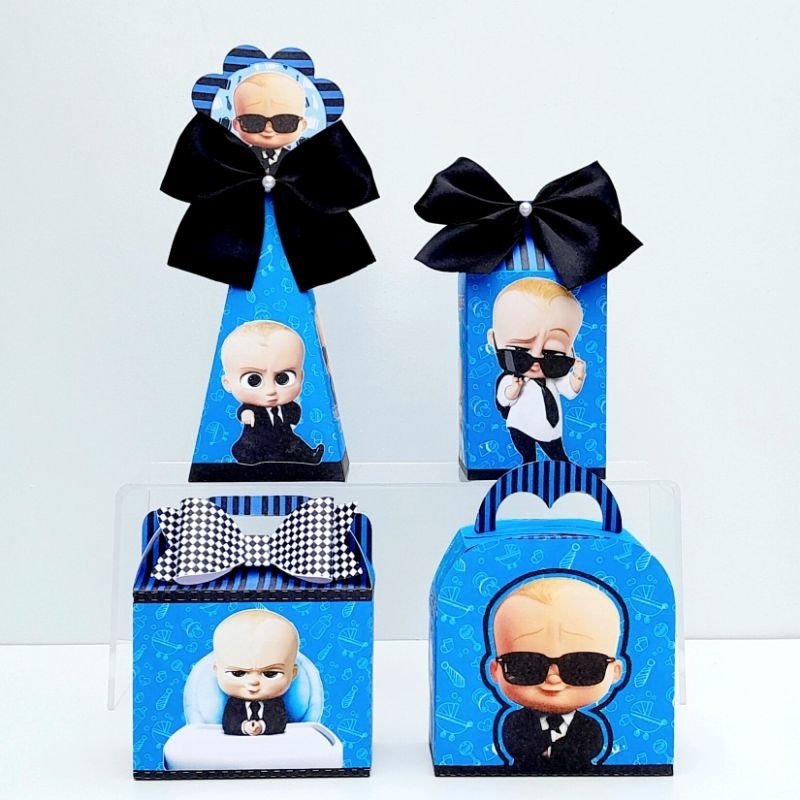 Kit Personalizado O Poderoso Chefinho Caixas Personalizadas, Lembrancinhas Para Festa
