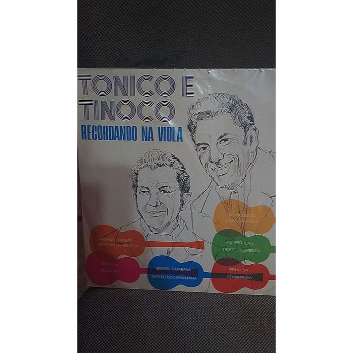 Lp Vinil Tonico E Tinoco Recordando A Viola