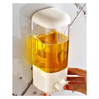 Suporte De Parede Para Álcool Gel E Detergente Dispenser Cor Branco Sabonete