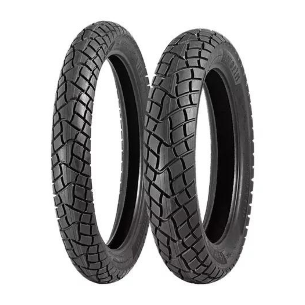Par Pneu Dual Sport Levorin 90/90-19 + 110/90-17 Moto em Oferta na Shopee