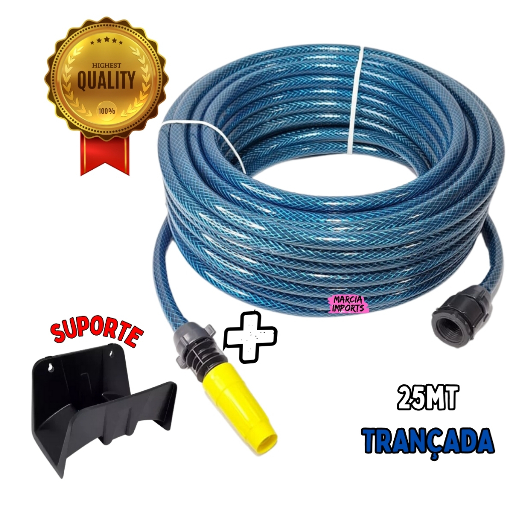 Mangueira Trançada com 25 Metros de Comprimento