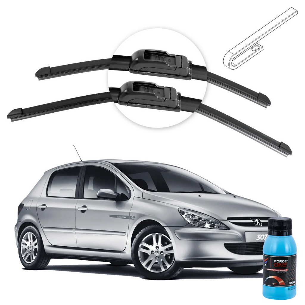 Limpador de Parabrisa Peugeot 307 ano 01 a 05 Universal em Oferta na Shopee