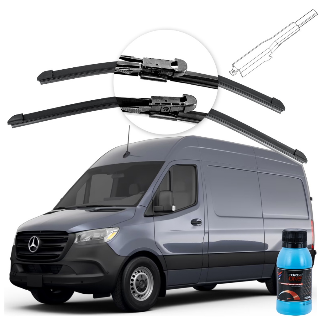 Limpador de Parabrisa Mercedes Sprinter ano 20 a 2024 em Oferta na Shopee