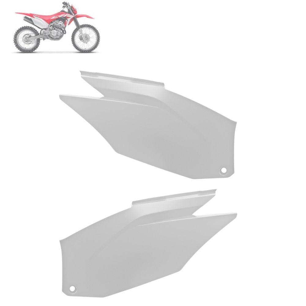 Peça de Reposição Par da Tampa Traseira Moto CRF 250 F 2019 Pro Tork