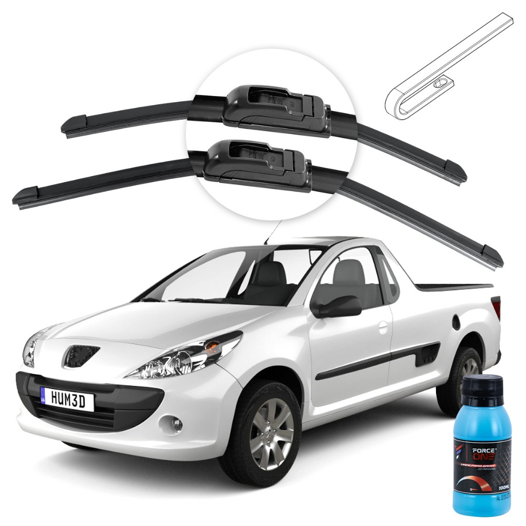 Limpador de Parabrisa Peugeot 207 Hoggar ano 10 a 14 Universal em Oferta na Shopee