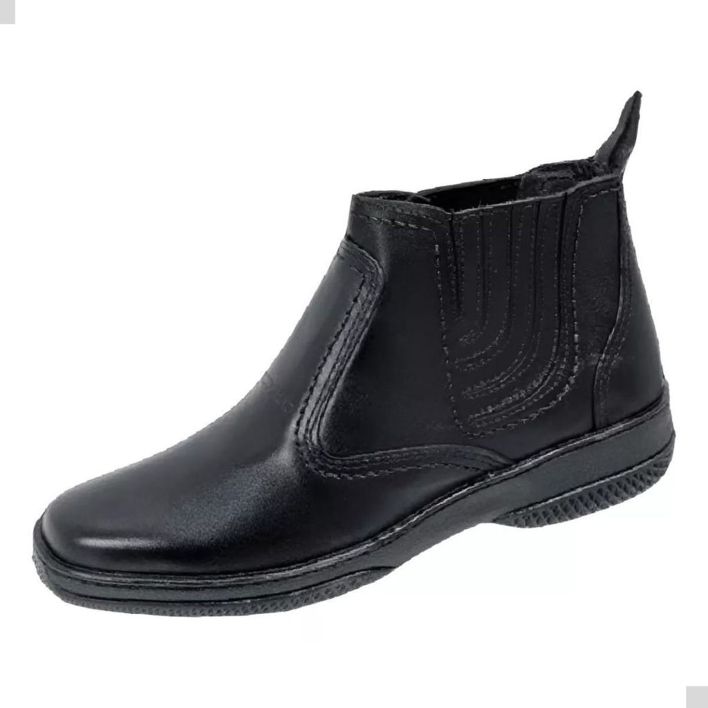Bota Butina Country Casual Social Botinha Agro Agronegocio Agronomia Couro Vaqueta Cavalgada 2520