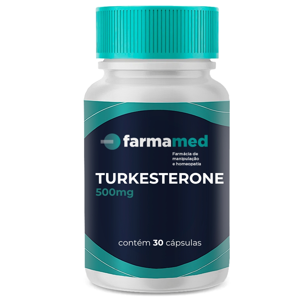 Turkesterone 500mg - Ganho de Massa Magra, Academia, Hipertrofia Muscular