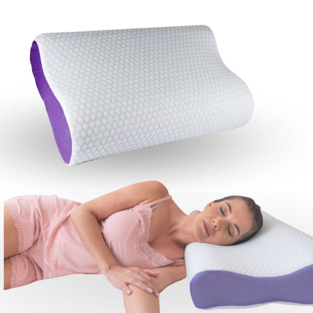 Travesseiro Ortopédico Viscoelástico Nasa Gel Dr Coluna em Oferta na Shopee