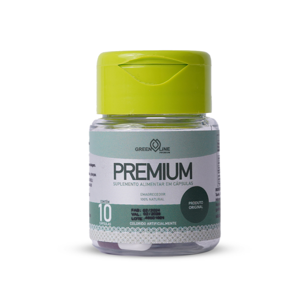 Green Line Premium Original  Sem Sabor 10 Cápsulas
