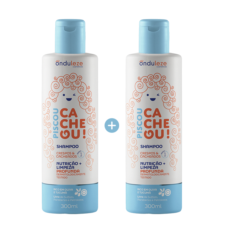 Kit 2 Shampoo Nutritivo Onduleze Baby Cabelos Cacheados