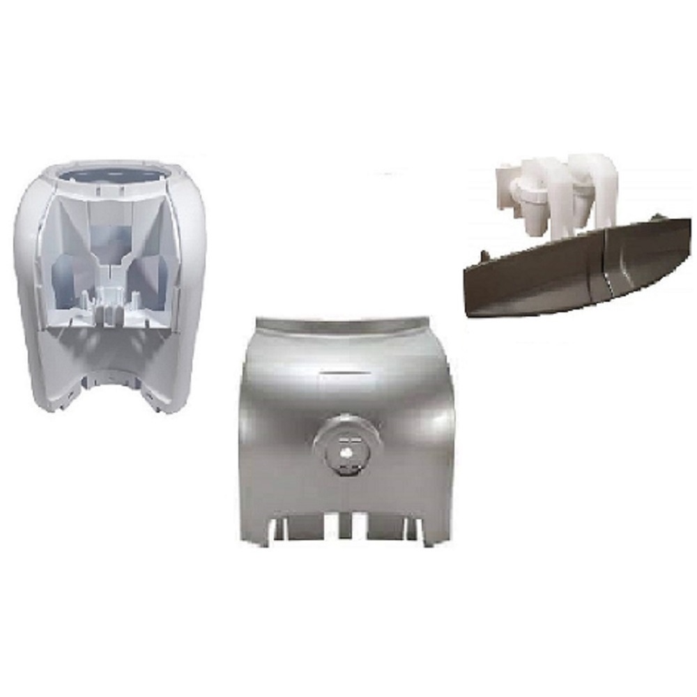 Kit Gabinete, Frente e Torneiras do Bebedouro de Mesa Esmaltec EGM30 Branco