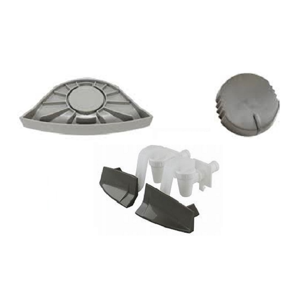 Kit Pares de Torneiras, Pingadeira e Botão do Bebedouro de Mesa Esmaltec EGM30