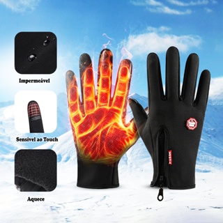 Luva de Motoqueiro/Ciclista Antiderrapante Unissex Trouch Screen - A118 em Oferta na Shopee