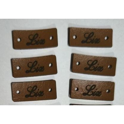 kit 6 etiquetas de sintético personalizadas (2000000000035) em Oferta na Shopee