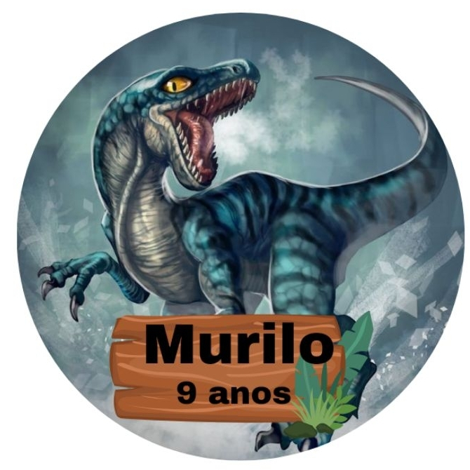 Chaveiro Dinossauro Rex Personalizado 30 unidades MDF já vão montados, para festa, aniversário, lembrancinhas