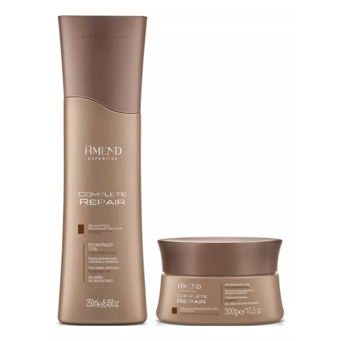 Amend Kit Complete Repair Shampoo 250ml + Máscara 300g - Beauty