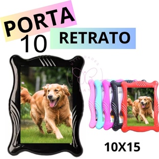10 Porta Retrato Colorido de Plastico 10X15 Lembrancinha Sortidos em Oferta na Shopee