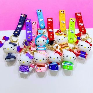 Chaveiro Emborrachado Hello Kitty Sanrio / Turma Hello kitty