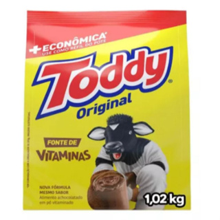Achocolatado Em Pó Toddy Original Refil Pacote 1,020kg em Oferta na Shopee
