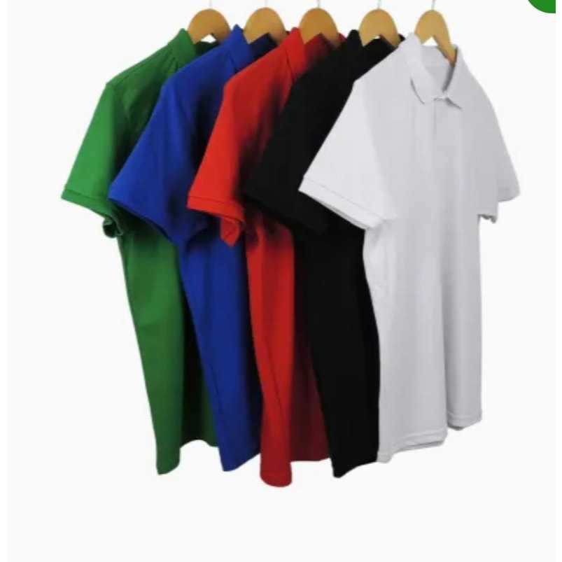 KIT 3 POLOS MASCULINA PIQUE