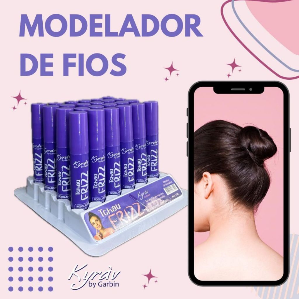 Box C/24  Modelador de Fios Anti-Frizz Kyrav