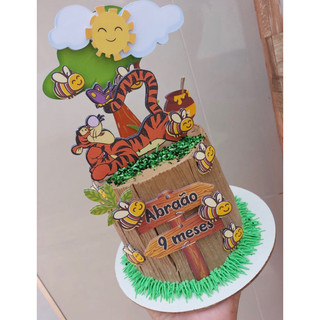 Topo para bolo Tigrão -personalizado-festa infantil