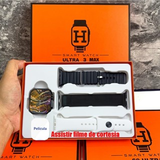2024 Fashion S10 ULtra 3 MAX Smart Watch 2.2 inches Três Tipos De Pulseiras Esportivas Para Apple iWatch em Oferta na Shopee