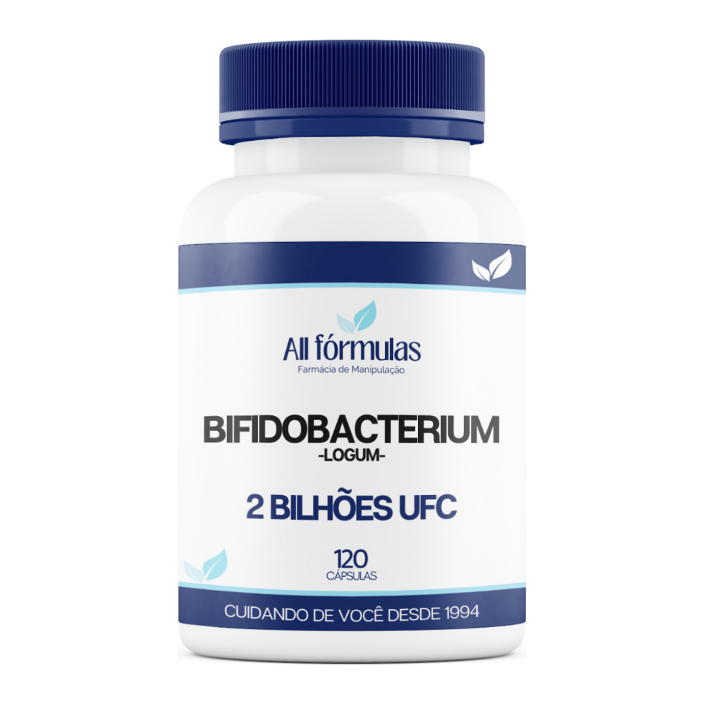 Bifidobacterium Longum 2 Bilhões - 120 Cápsulas
