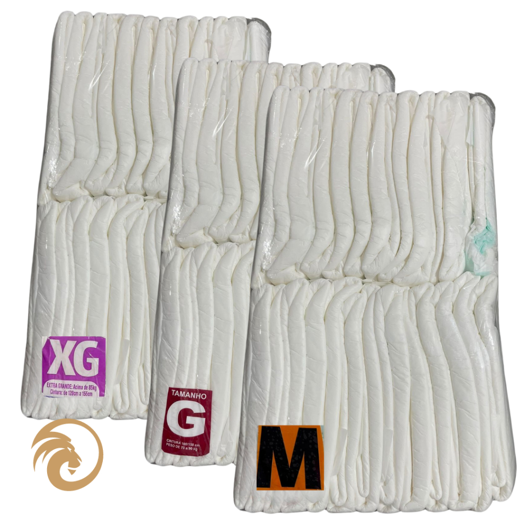 Fralda Descartável Geriátrica Marcas Variadas Revenda Barato