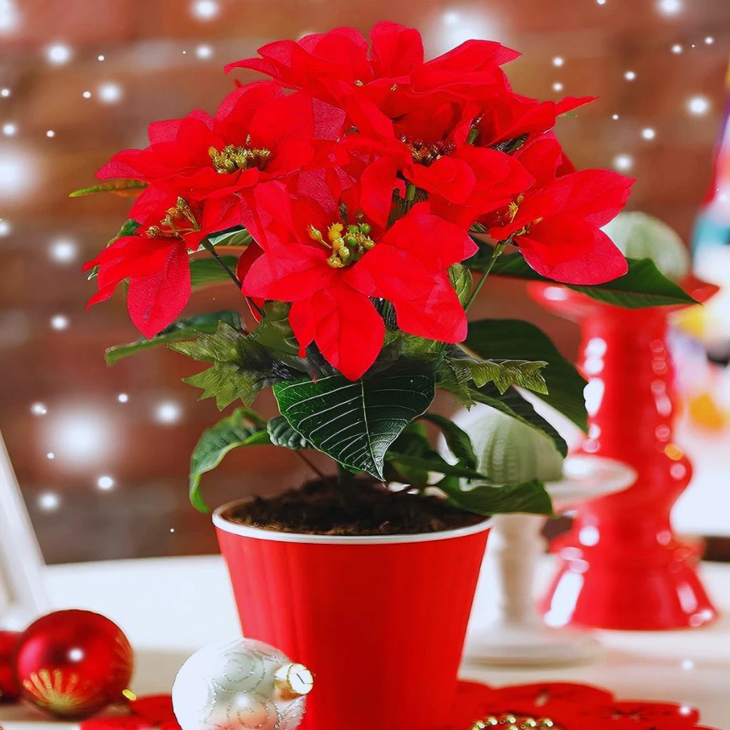 Buque Bico De Papagaio Artificial Para Decoração e Arranjos Enfeite Premium