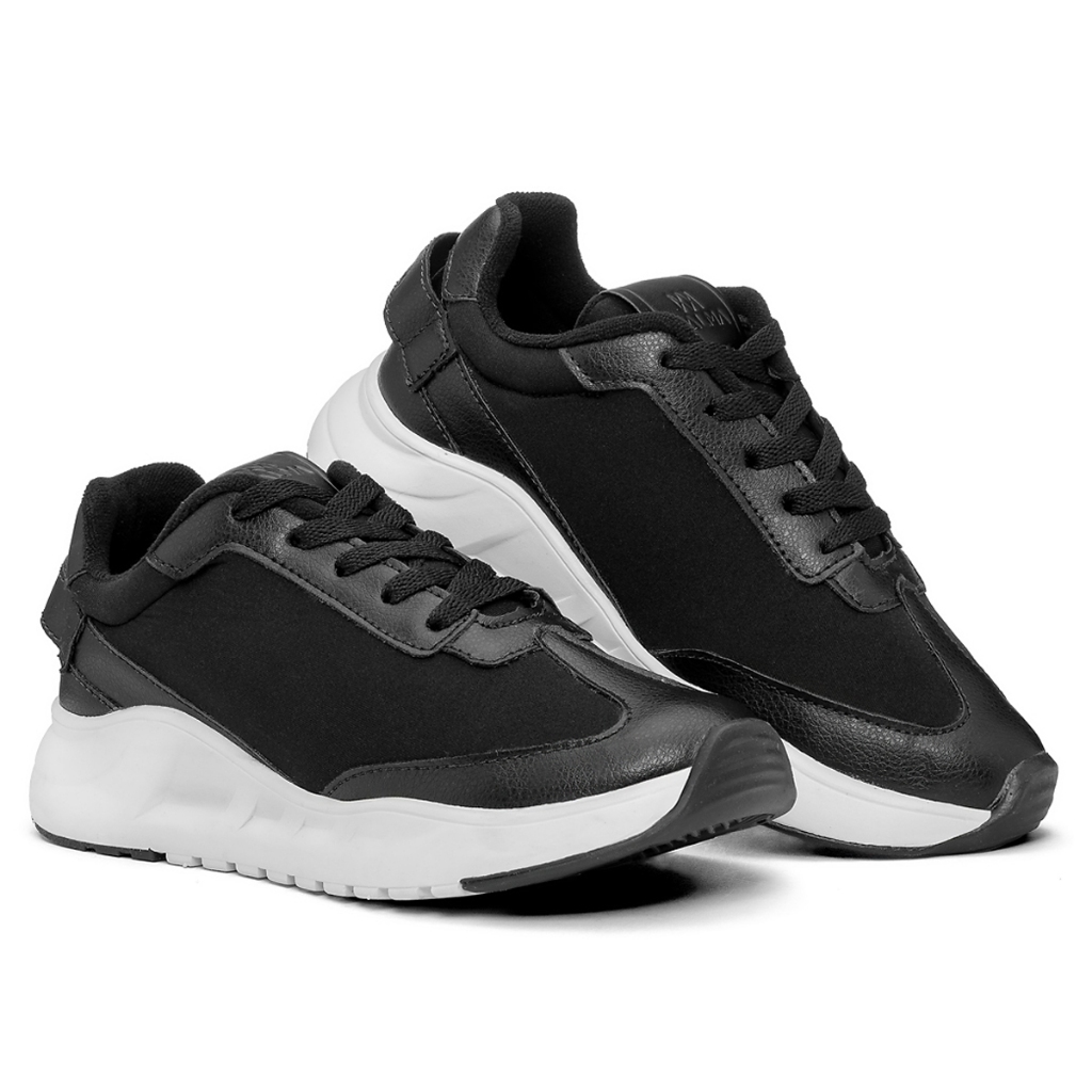 Tênis Feminino Casual Confortável Com Cadarço Plataforma Anatômica em Oferta na Shopee