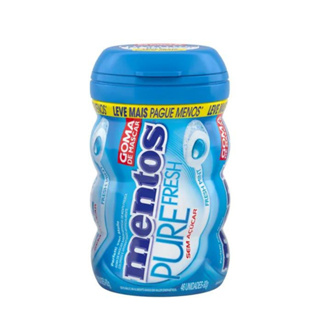 Chiclete Mentos Pure Fresh Mint Big Garrafa 46p - 92g em Oferta na Shopee