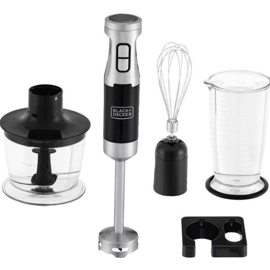 Mixer Black + Decker 3 em 1 Fusion Mix MK600 4 lâminas 600W - 110v em Oferta na Shopee