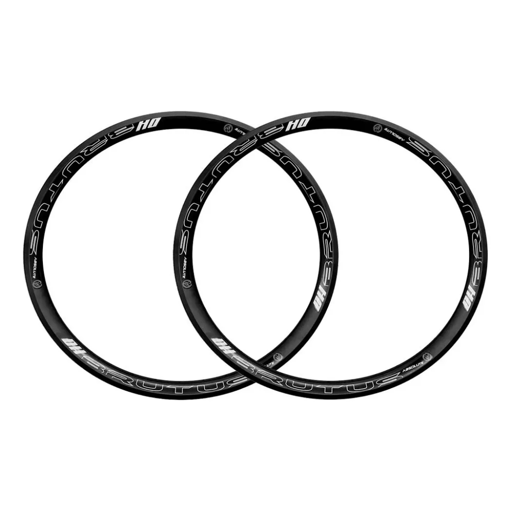 Kit 2 Aros Folha 26/36f Brutus Freio A Disco Mtb Dh Absolute