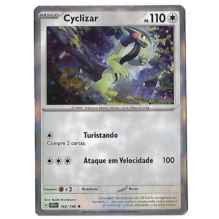 Pokemon Cyclizar Holofoil Escarlate e Violeta Base