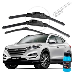 Limpador de Parabrisa Hyundai Tucson ano 17 a 19 Hybrid Dianteira e Traseira