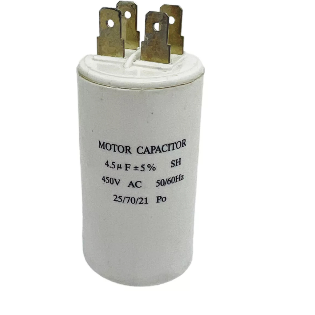 5x Capacitor 4.5uf 4,5uf 450vac Permanente Lava Louça