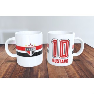 Caneca Porcelana Personalizada São Paulo Modelo 01 em Oferta na Shopee