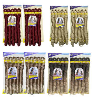 kit 2 French Curl Jumbo Ondulado Fibra Premium Cherey 400g Varias Cores em Oferta na Shopee