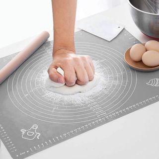 Kit Tapete Tábua Culinário Com Medidas Antiaderente Silicone